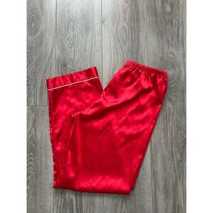 Women’s Sleepwear Red Pants Valentines Loungewear Size Medium